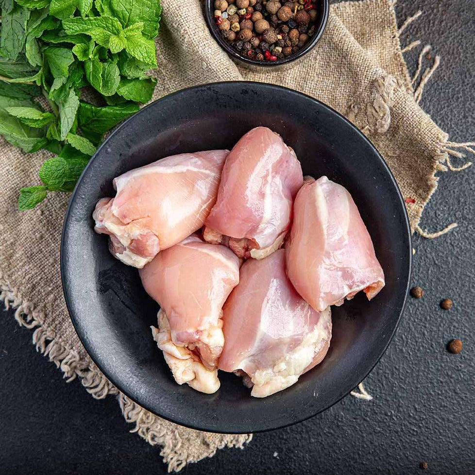 Fresh leg Boneless Chicken