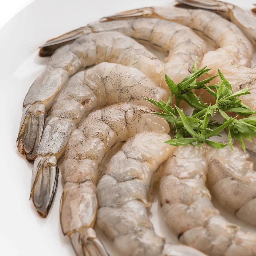 Freshly Frozen Tiger Prawns 13/15 (1kg) – Large Size, Premium Quality, Raw & Ready to Cook