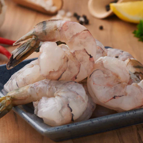 Fresh Cleaned Jumbo Prawns (400g) – Large Size Fresh Prawns, Deveined & Ready to Cook