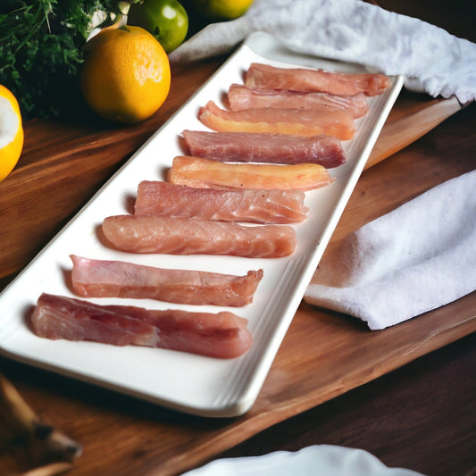 Fresh Rawas Fish Finger Cut